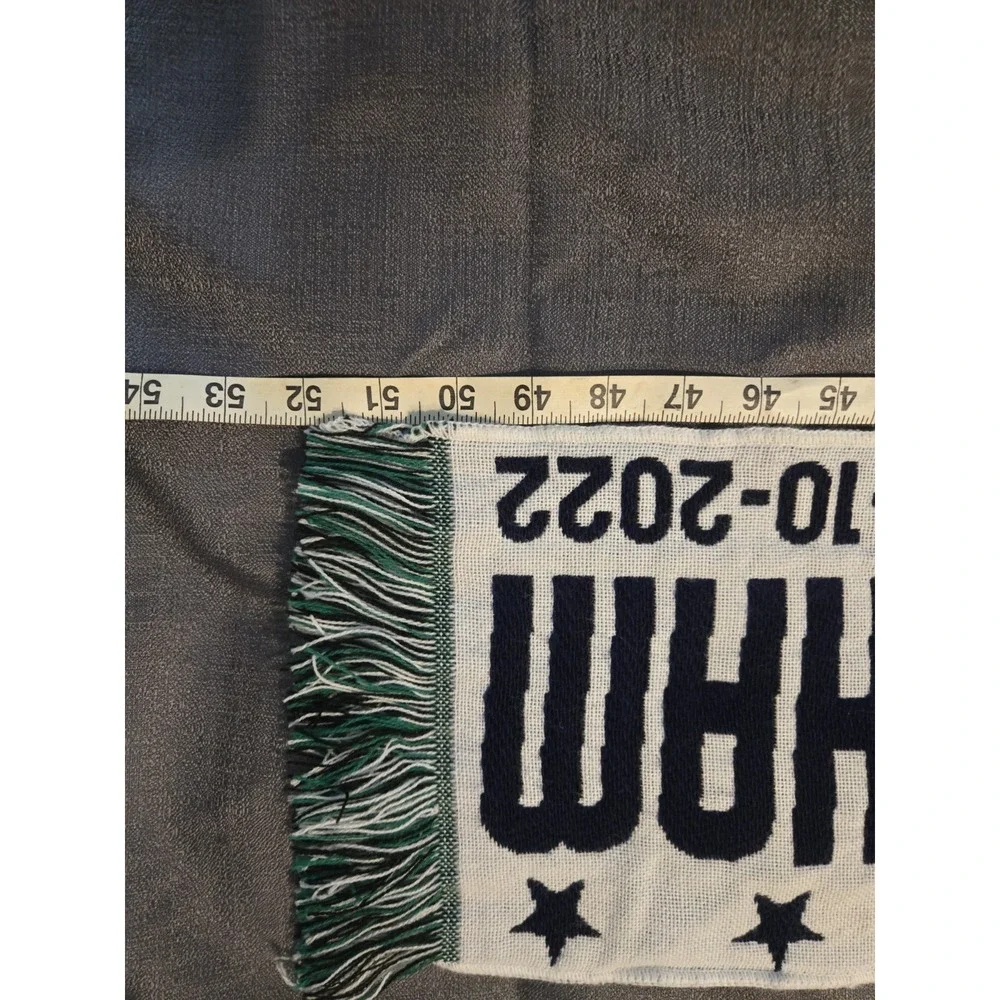 Sporting CP Tottenham Hotspur Match Scarf Lisboa London 2022 Soccer Football